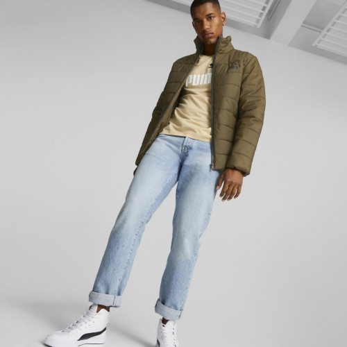 Puma Ess+ Padded Jacket Men's Jacket Khaki 849349 62