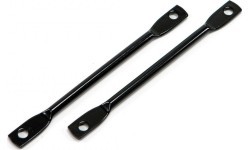 Galinės dviračio bagažinės tvirtinimo plokštelės 160mm, 2 vnt.