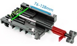 Mounting Adapter for NFun Curioso Bicycle Child Seat on Rack