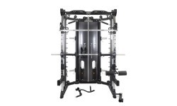 Multifunkcinis treniruoklis Pivot Fitness FSM-400 Functional Smith Machine, juodas