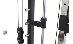 Multifunkcinis treniruoklis Pivot Fitness FSM-400 Functional Smith Machine, juodas