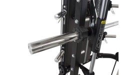 Multifunkcinis treniruoklis Pivot Fitness FSM-400 Functional Smith Machine, juodas