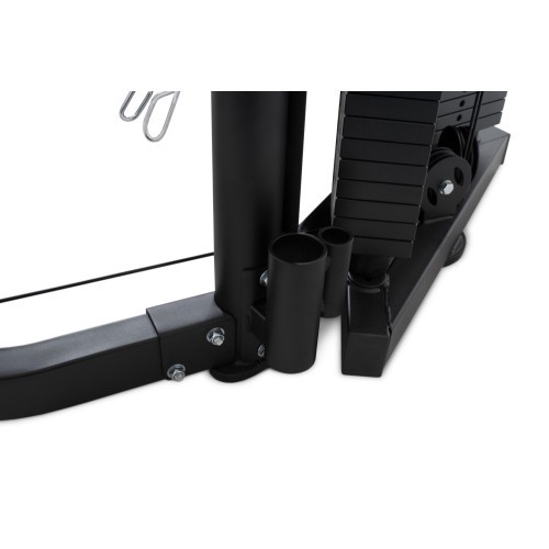 Multifunkcinis treniruoklis Pivot Fitness FSM-400 Functional Smith Machine, juodas