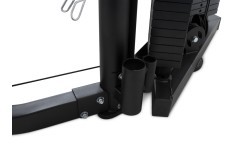 Multifunkcinis treniruoklis Pivot Fitness FSM-400 Functional Smith Machine, juodas