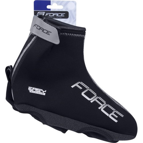 Antbačiai FORCE Neoprene Easy (juodi) dydis 47-48 XXL
