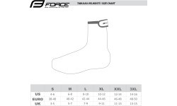 Antbačiai FORCE Neoprene Easy (juodi) dydis 47-48 XXL