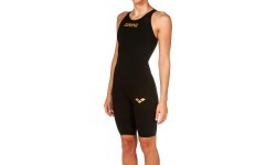 Women’s Competition Swimsuit Aren Carbon AIR² Close Back, Black - 553