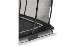 Грунтовый батут EXIT Allure Premium 214x366 см, чёрный