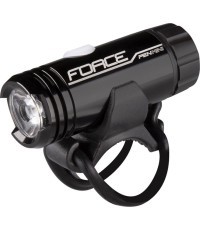Priekinis žibintas FORCE PEN MINI 150LM USB mini (juoda)