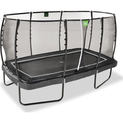 Батут EXIT Allure Premium 244x427 см, чёрный