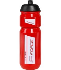 Бутылка для воды FORCE Stripe 0,75л (красная/белая)