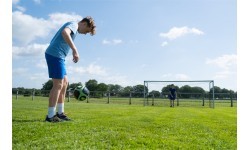 Grindinis aliuminio futbolo vartai EXIT Scala 500x200
