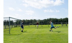 Grindinis aliuminio futbolo vartai EXIT Scala 500x200