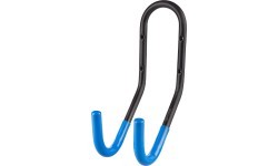 Wall Bicycle Rack FORCE (steel, black, max 30kg)