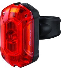 Задний фонарь FORCE Ruby2 25L, 1 LED USB