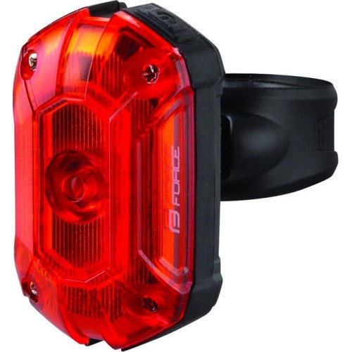 FORCE Rear Light Ruby2 25L, 1 LED USB