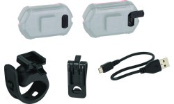 FORCE Rear Light Ruby2 25L, 1 LED USB