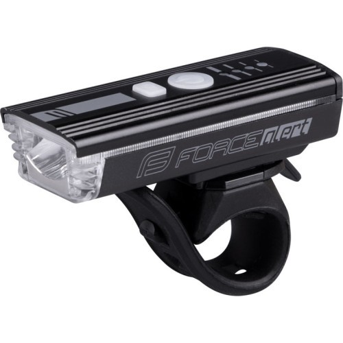 Передний фонарь FORCE Alert 350LM, USB-C, со звуковым сигналом