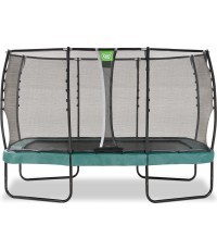 Батут EXIT Allure Premium 214x366 см - зелёный