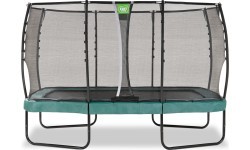 EXIT Allure Premium trampoline 214x366cm - green