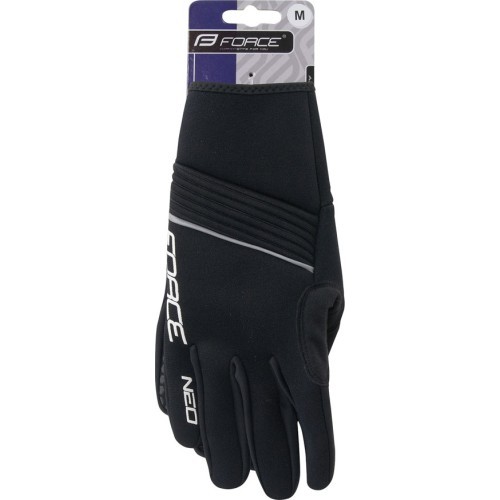 FORCE Neo Winter Gloves (Black) XL
