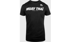 Marškinėliai Venum Muay Thai VT, juodi/balti