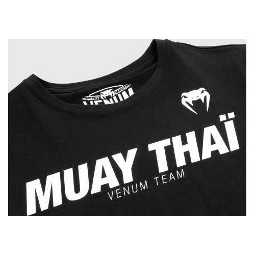 Футболка Venum Muay Thai VT, чёрно-белая