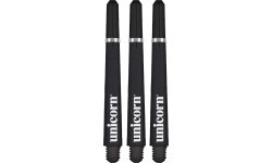 Dart Shafts Unicorn Gripper 4 Black Medium – 3-Pack