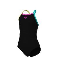 Plaukimo bikini G Light Drop, juoda-švelniai žalia-rožinė 10-11 - 569