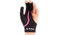 Reversible Billiard Glove Buffalo, Black / Pink, Size S