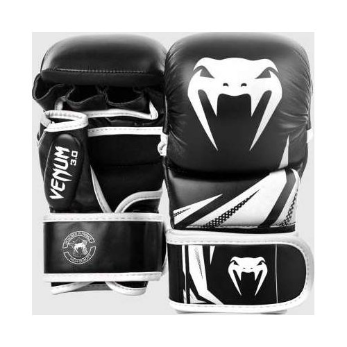 Перчатки MMA Venum Challenger 3.0 – чёрно-белые