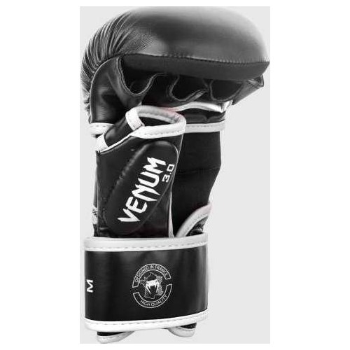 Перчатки MMA Venum Challenger 3.0 – чёрно-белые