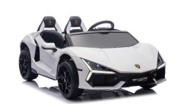 Электромобиль Lamborghini Revuelto XL, белый