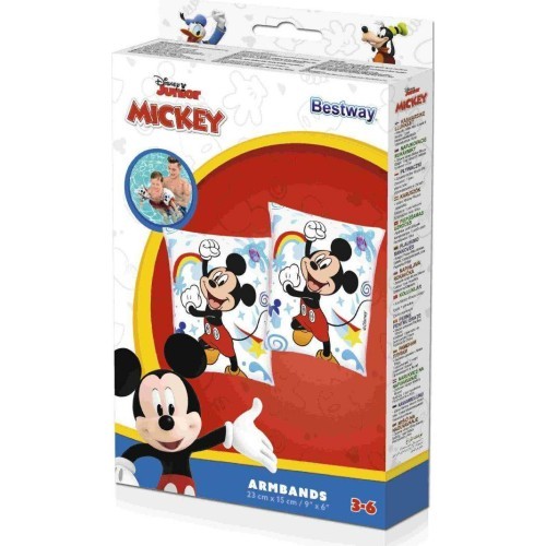 Mickey & Friends rankogaliai plaukimui 23x15 cm