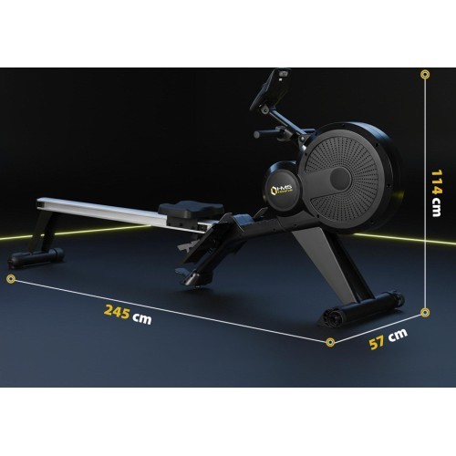 Profesionalus magnetinis irklavimo treniruoklis HMS Premium ZM1856