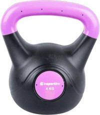 Vinilinė gira su cemento užpildu inSPORTline Vin-Bell Dark 4 kg