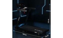 Электрическая беговая дорожка HMS BE5872N с Bluetooth и приложениями для тренировок