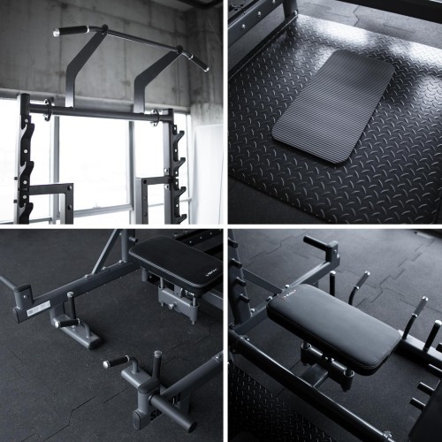 SMP01 MULTIFUNCTIONAL STAND WITH WEIGHTLIFTING AND HIP THRUST PLATFORM COMMERCIAL HMS