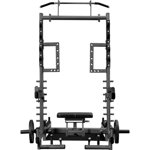 Komercinis daugiafunkcis stovas su svorių kilnojimo ir hip thrust platforma SMP01 HMS