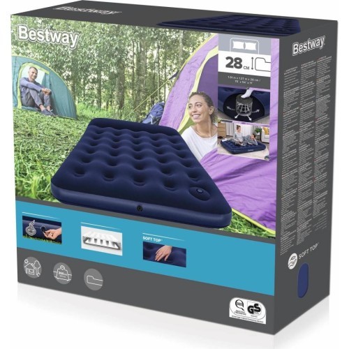 Надувной матрас с насосом BESTWAY 191/137/28см