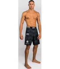 Мужские шорты MMA UFC Zenith by Venum, чёрные, Long Fit