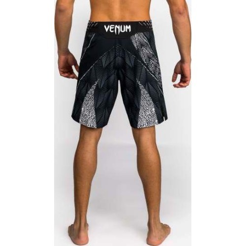 Men's UFC Zenith by Venum Black Authentic Fight Night Long Fit Fight Short