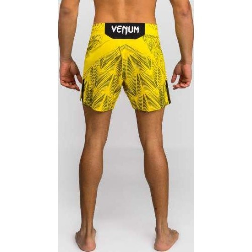 Men's UFC Zenith by Venum Yellow Authentic Fight Night Short Fit Fight Short