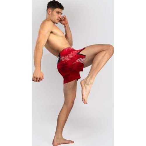 Men's UFC Zenith by Venum Red Authentic Fight Night Short Fit Fight Short
