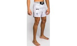 Men's UFC Zenith by Venum White Authentic Fight Night Short Fit Fight Short