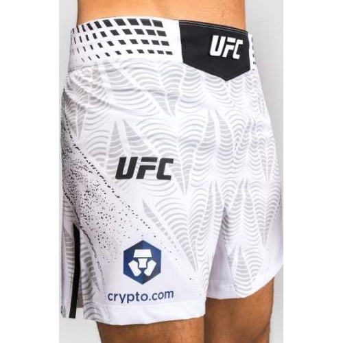 Vyriški UFC Zenith by Venum White Authentic Fight Night MMA šortai