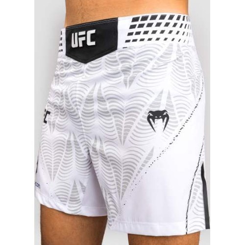 Vyriški UFC Zenith by Venum White Authentic Fight Night MMA šortai