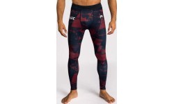 Мужские тайтсы UFC Zenith by Venum Fight Week, бордовые