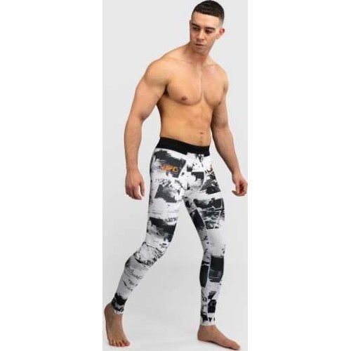 Мужские компрессионные тайтсы UFC Zenith by Venum White Authentic Fight Week Performance