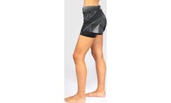 Women's UFC Zenith by Venum Black Authentic Short Fit Fight Short